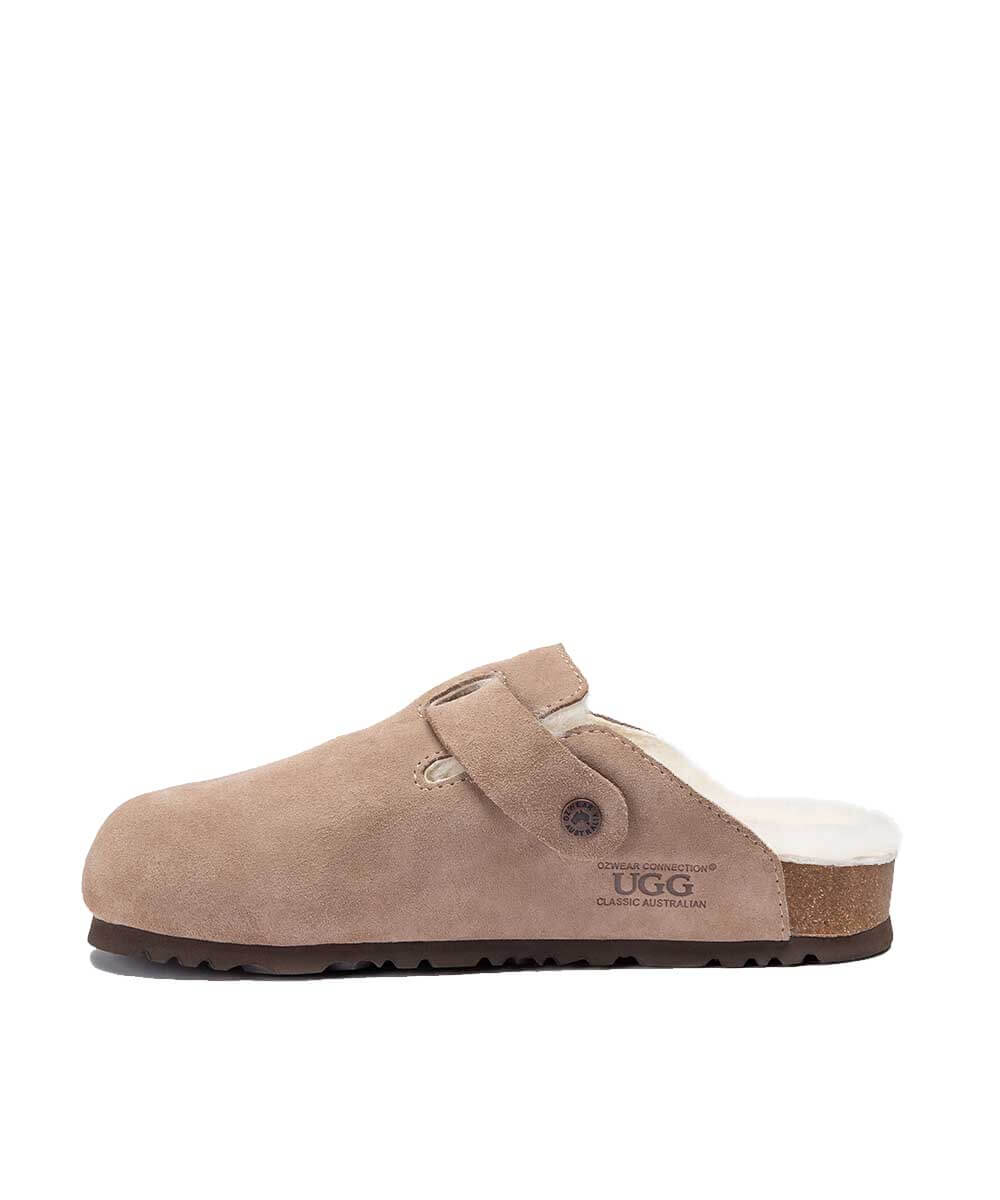Women's UGG Wool Marly Slippers – Taupe – view 3