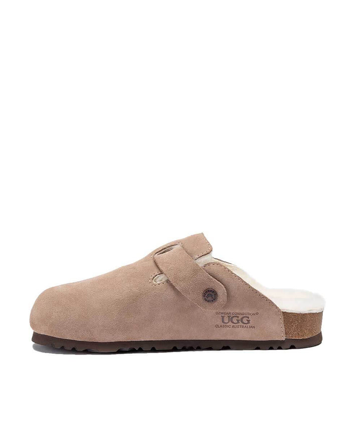 Women's UGG Wool Marly Slippers – Taupe – view 3