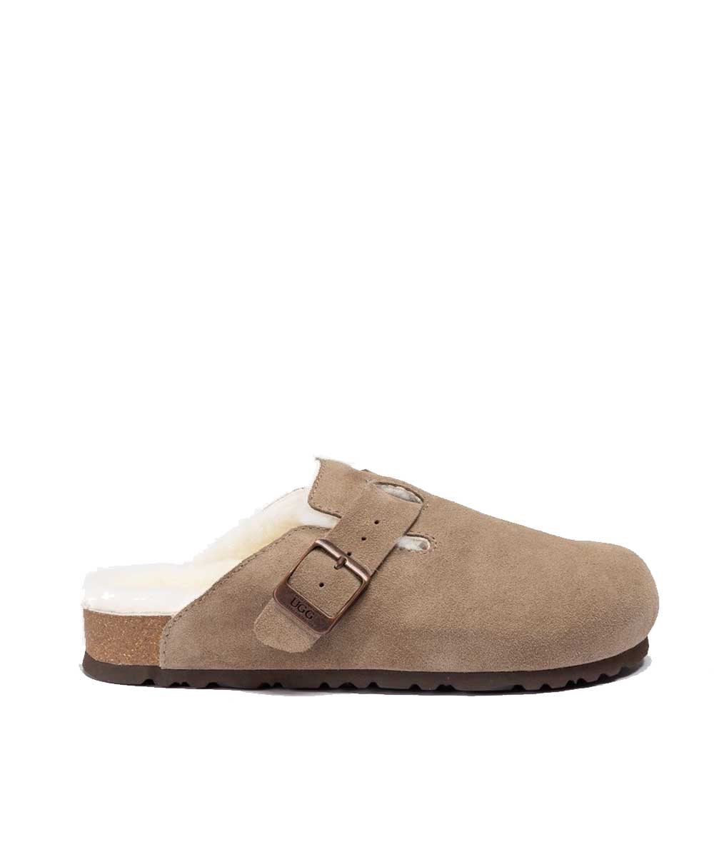 Women's UGG Wool Marly Slippers – Olive