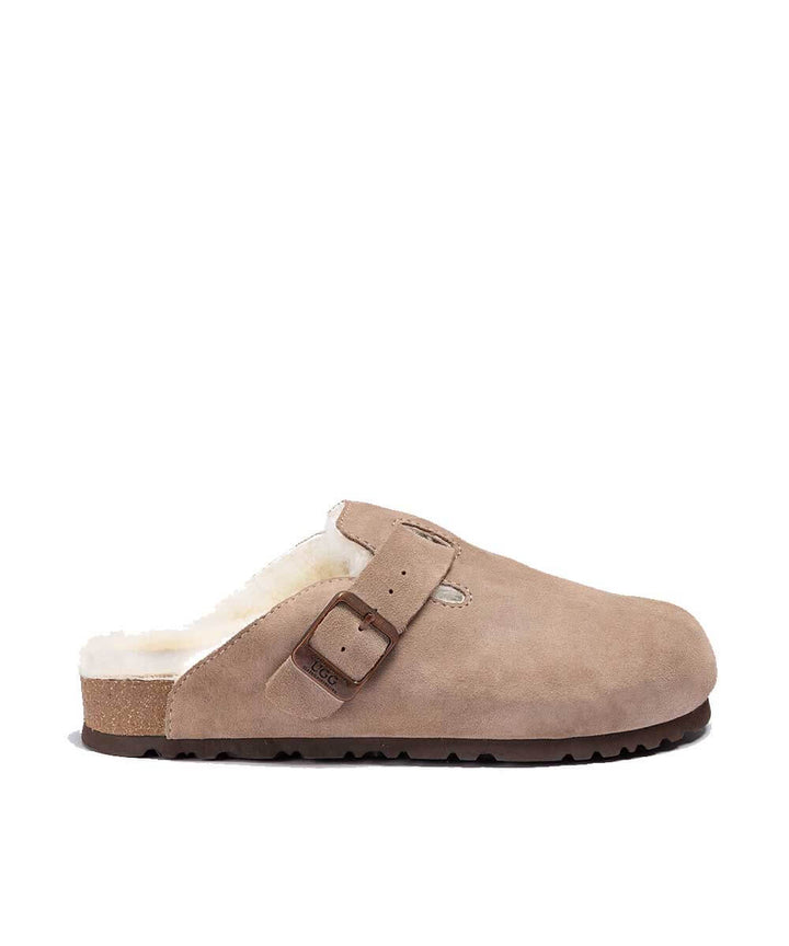 Women's UGG Wool Marly Slippers – Taupe