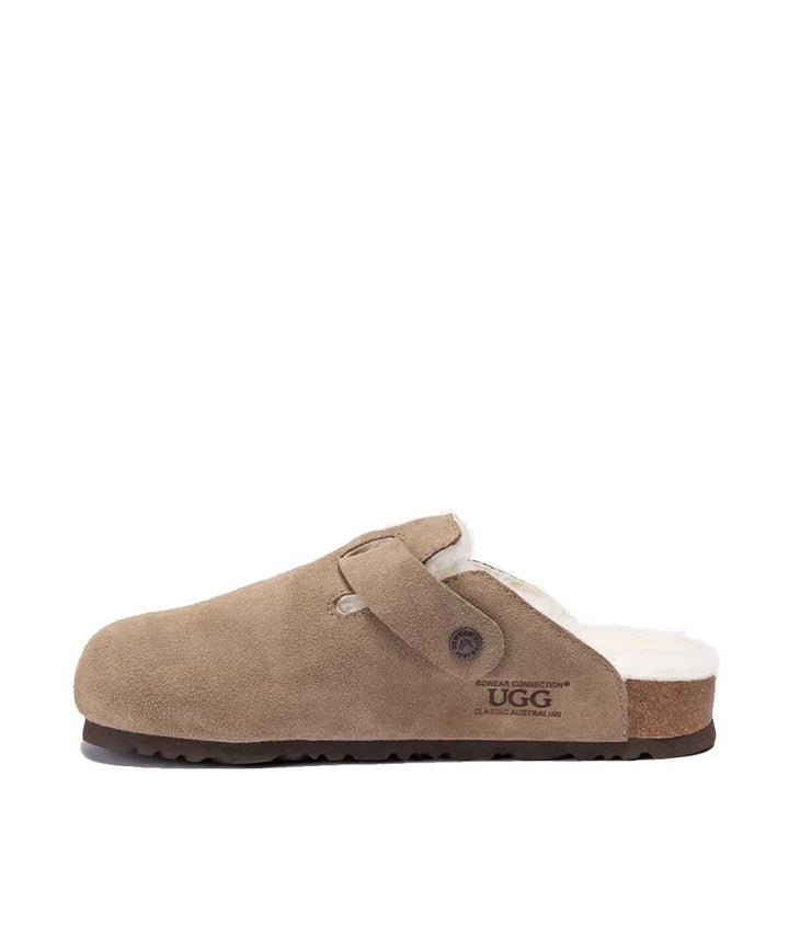 Women's UGG Wool Marly Slippers – Olive – view 4
